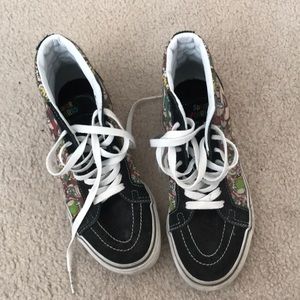 mario high top vans